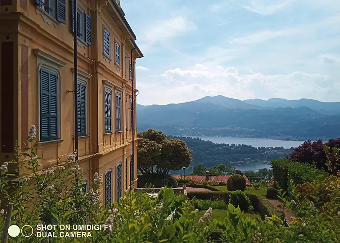 アパート Bellavista In Palazzo Storico E Deliziosa Vista Lago! Miasino