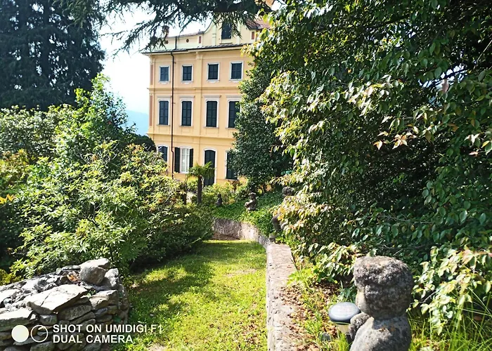 アパート Bellavista In Palazzo Storico E Deliziosa Vista Lago! Miasino