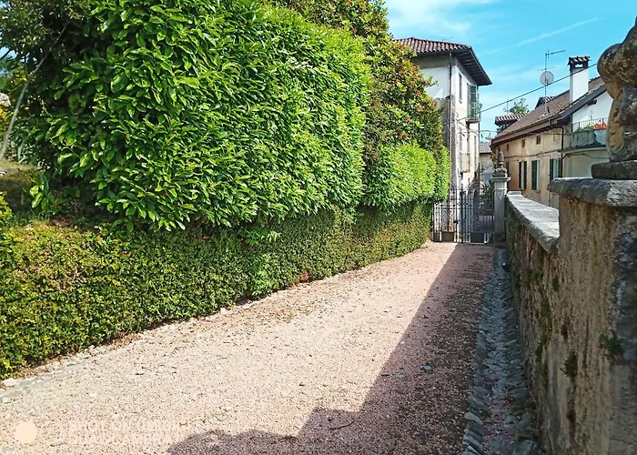 アパート Bellavista In Palazzo Storico E Deliziosa Vista Lago! Miasino