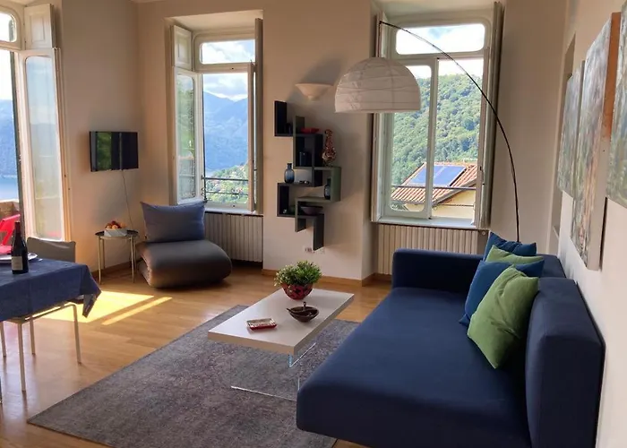 アパート Bellavista In Palazzo Storico E Deliziosa Vista Lago! *
