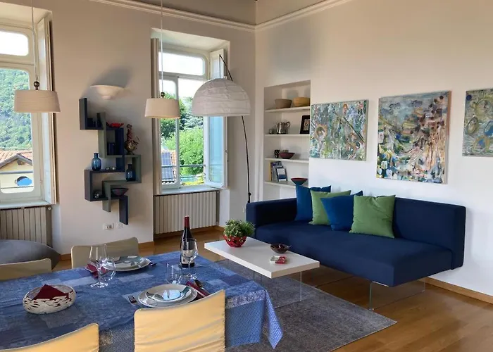 アパート Bellavista In Palazzo Storico E Deliziosa Vista Lago!